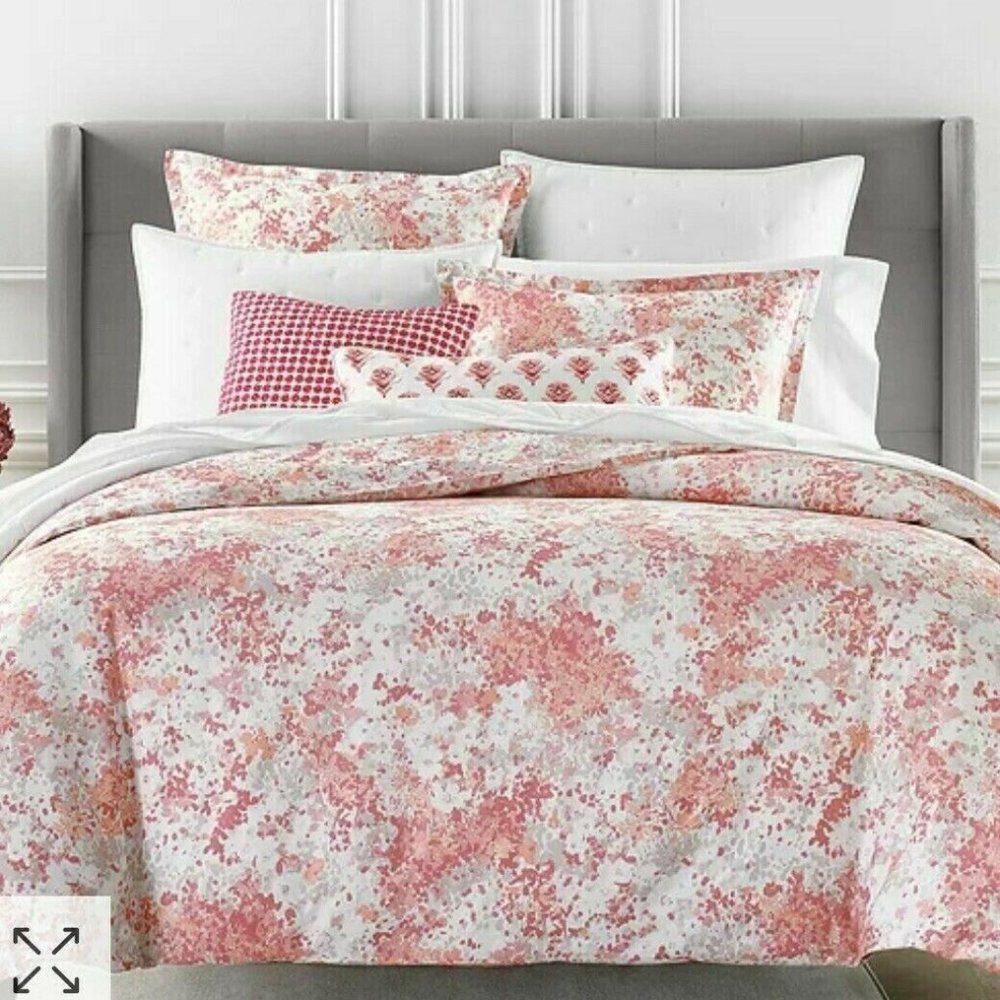 SKY Sunset Blossoms Collection  FULL / QUEEN Duvet Cover & Shams Set